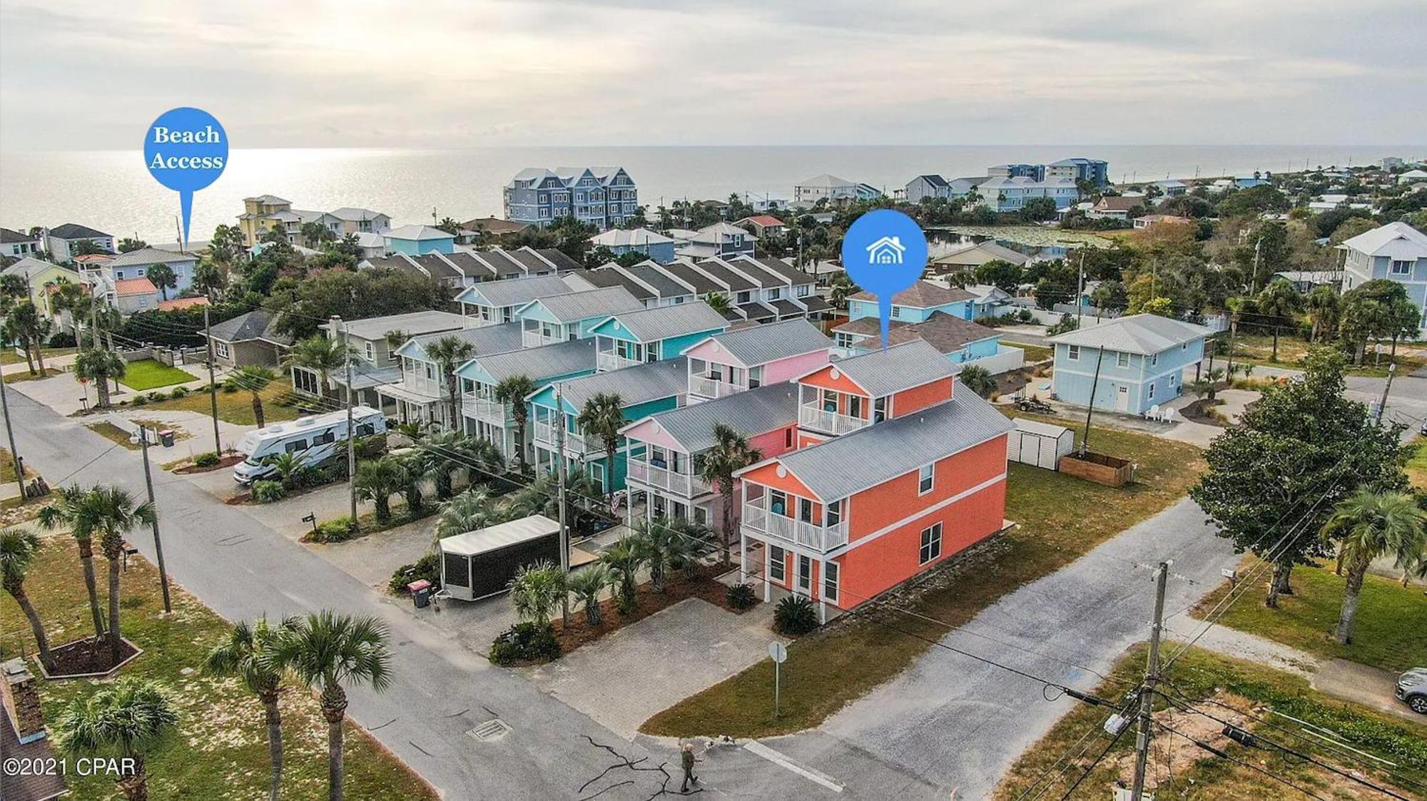 Panama Paradise Beach House/3 Min Beach Walk Panama City Beach Esterno foto